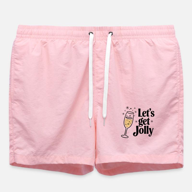 Soyons joyeux - Short de bain - rose