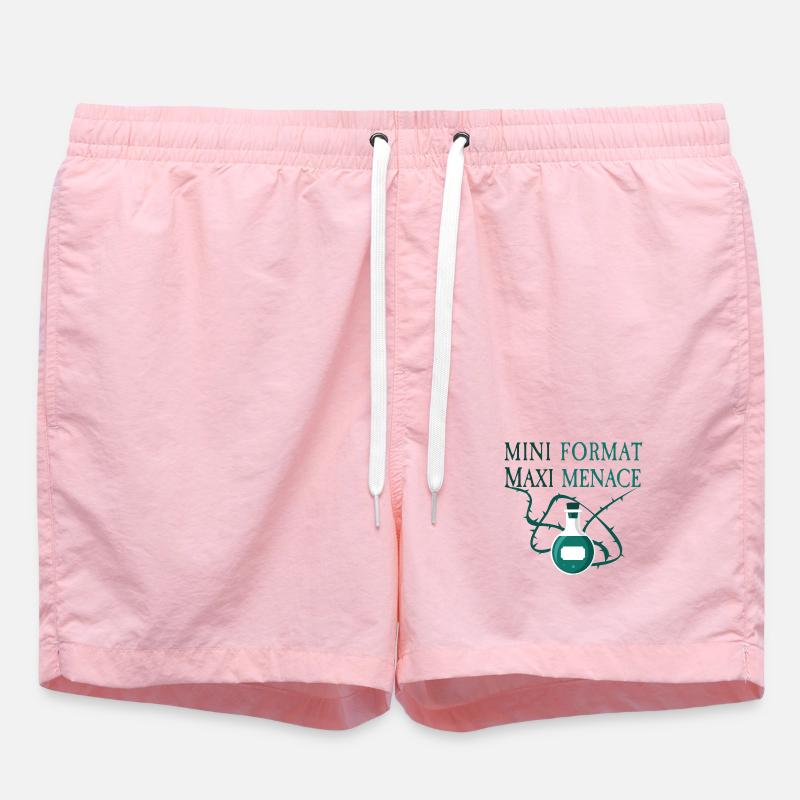 Petit Format Maxi Menace - Short de bain - rose