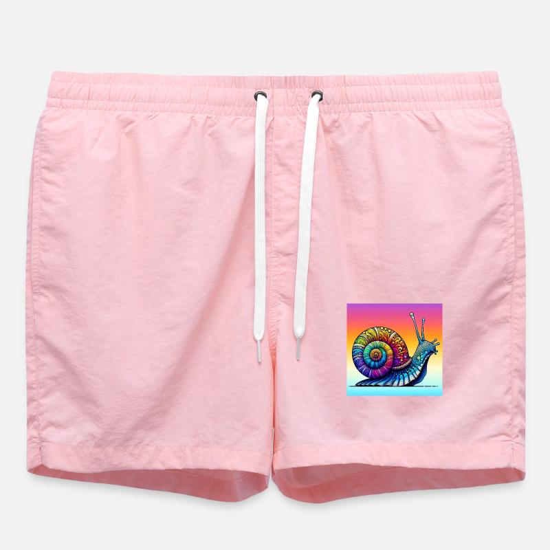 Escargot - Short de bain - rose