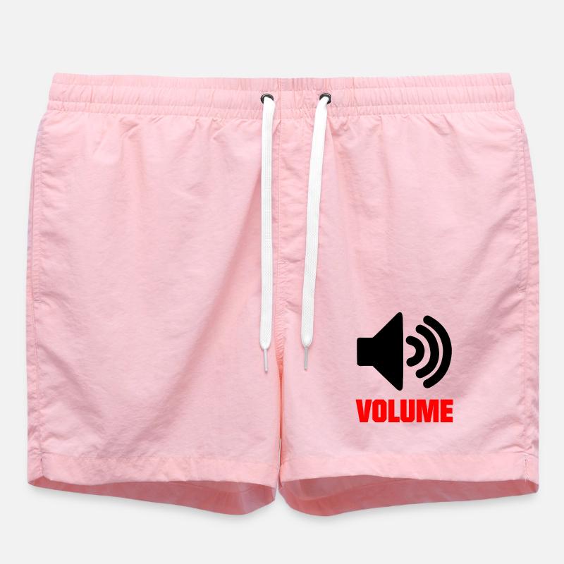 speaker volume - Swim Trunks - pink