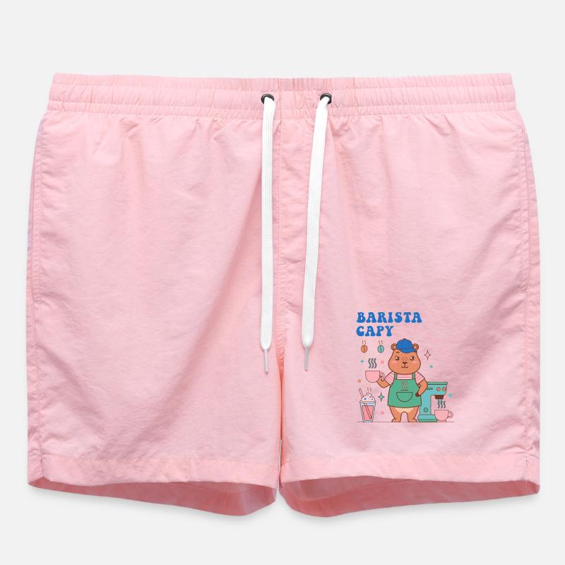 Charme du Café Barista de Capy - Short de bain - rose