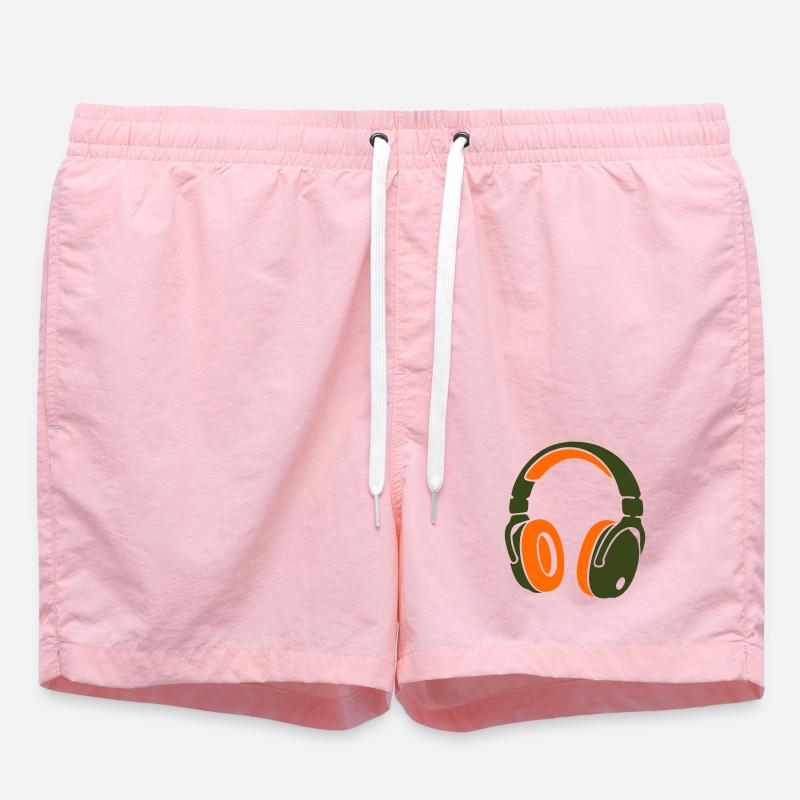 Viseur des détecteurs casque - Short de bain - rose