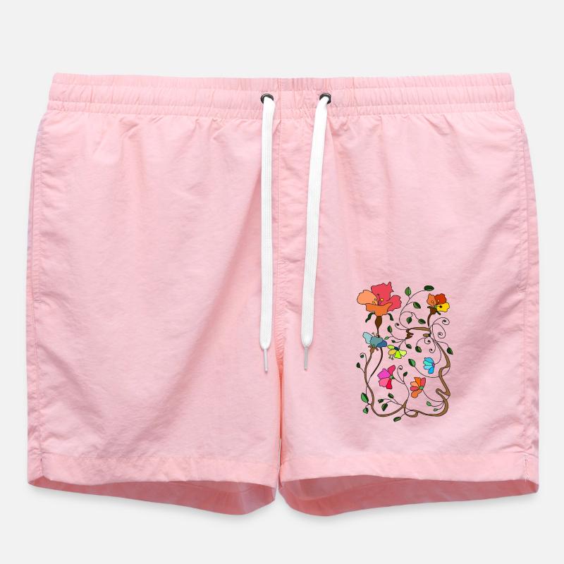 Fleur - Short de bain - rose