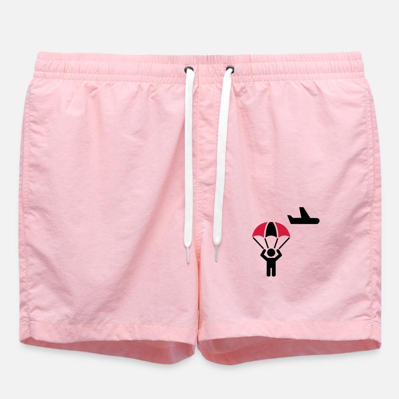 Parachutistes - Short de bain - rose