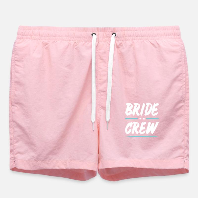 Équipage de la mariée - Short de bain - rose