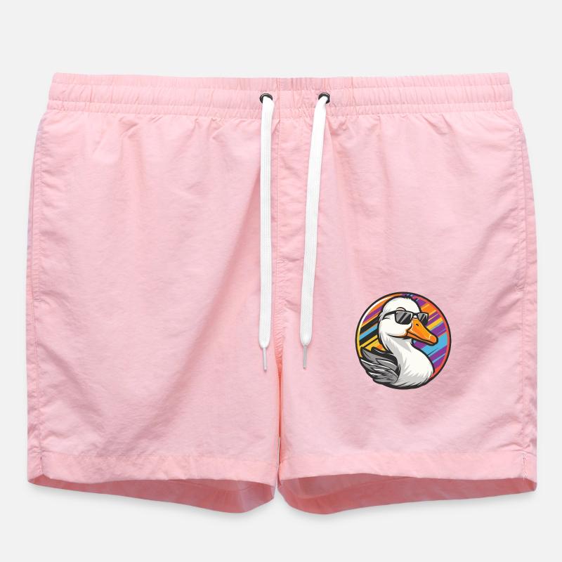 Gans Comic Cool Sommer - Badeshorts - Pink