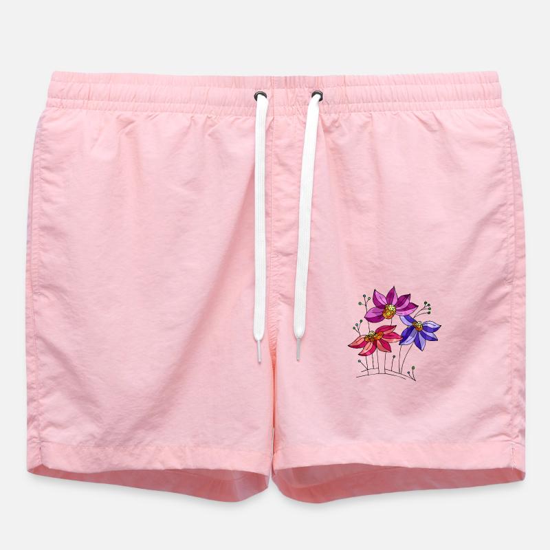 Fleur - Short de bain - rose