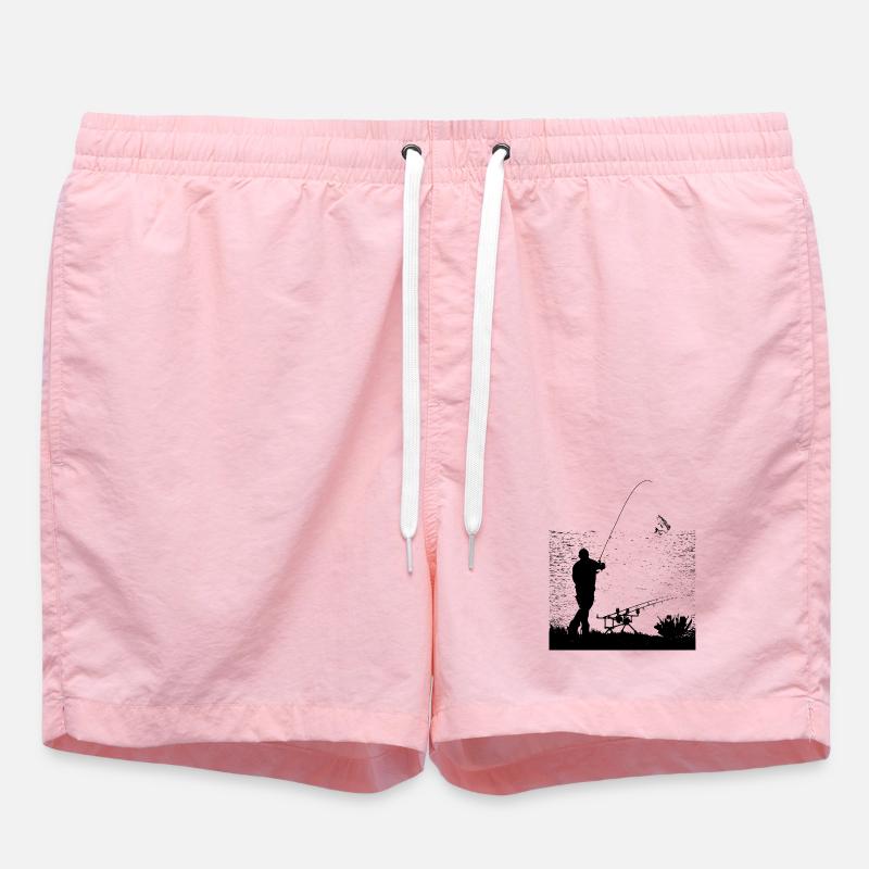fishing - Swim Trunks - pink