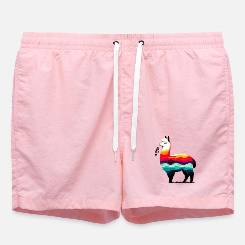 Alpaka - Badeshorts - Pink