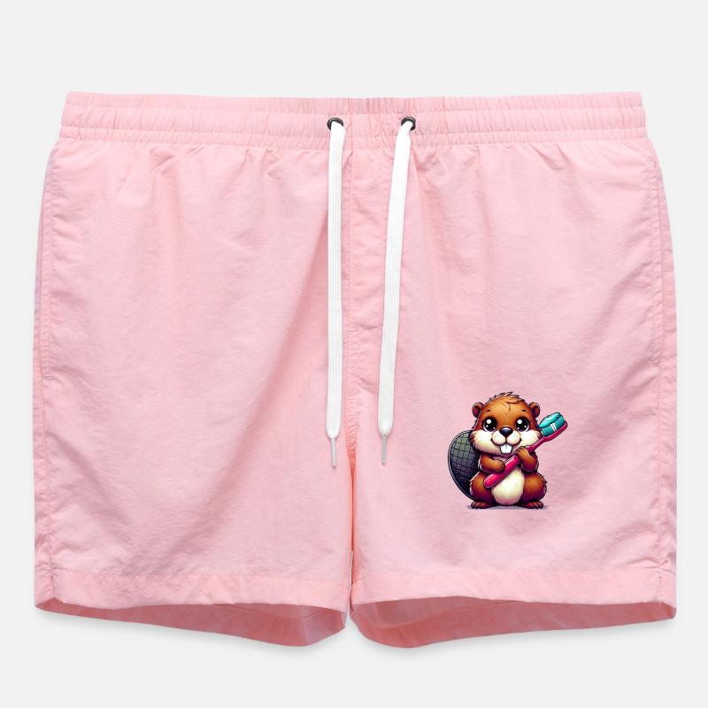 Castor - Short de bain - rose