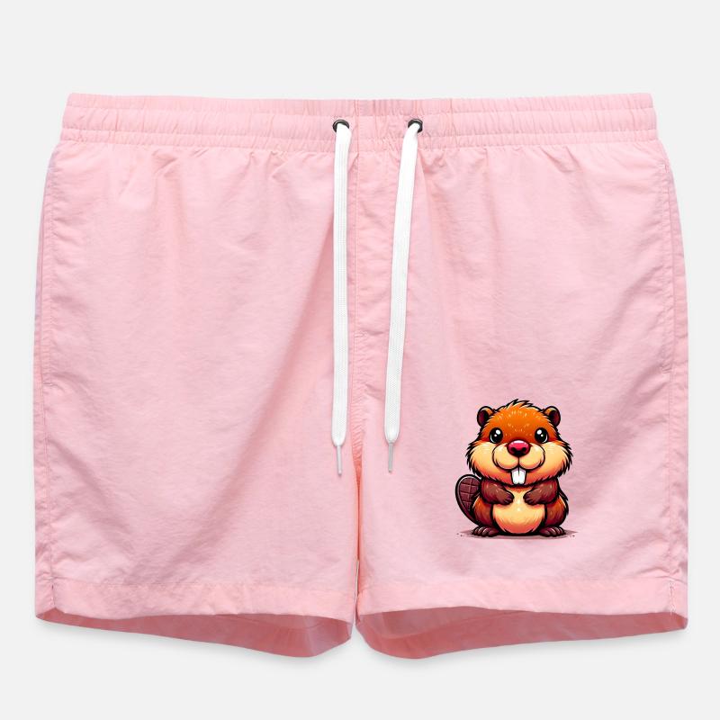 Castor - Short de bain - rose