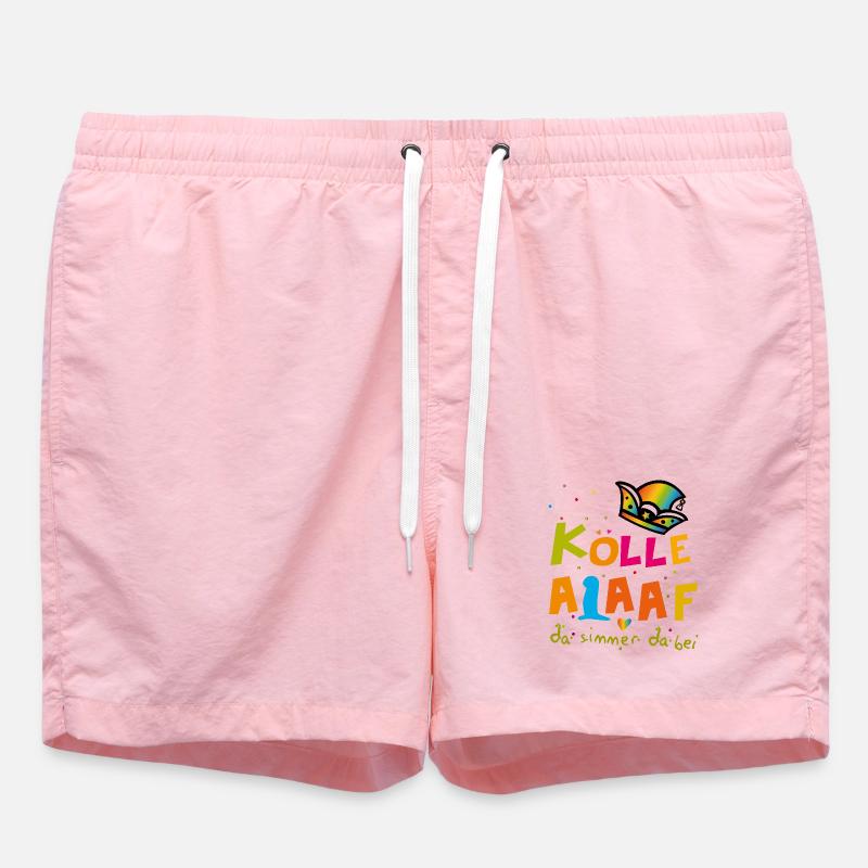 Carnival Alaaf - Swim Trunks - pink