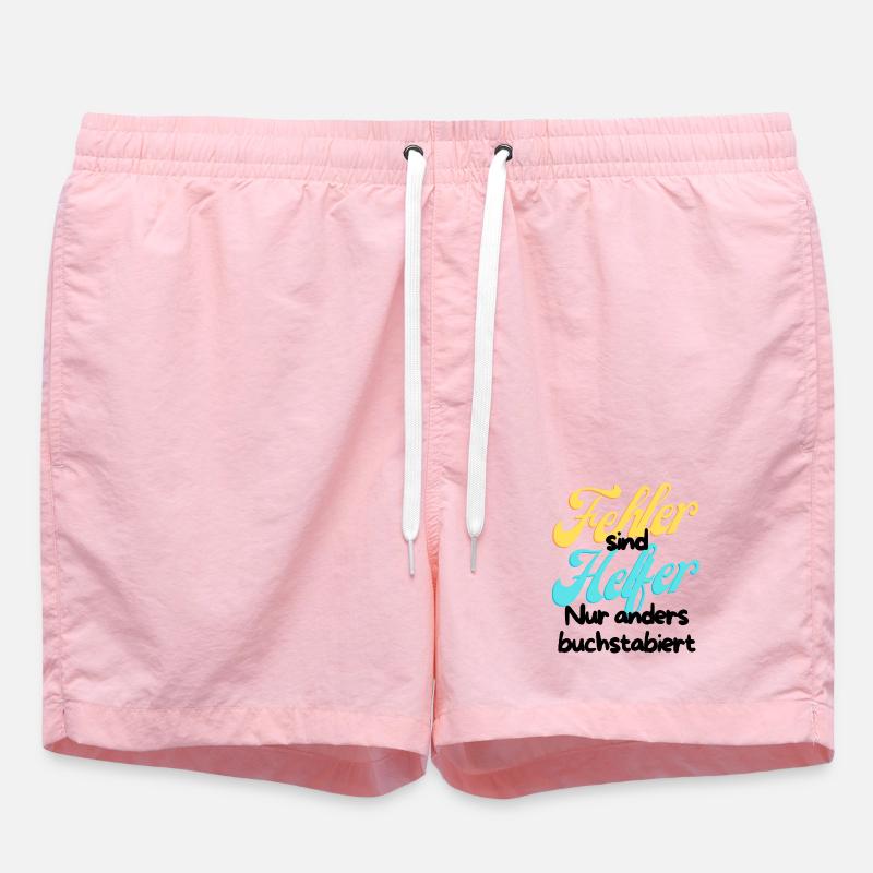 Script de dégradé d’erreur Helper - Short de bain - rose