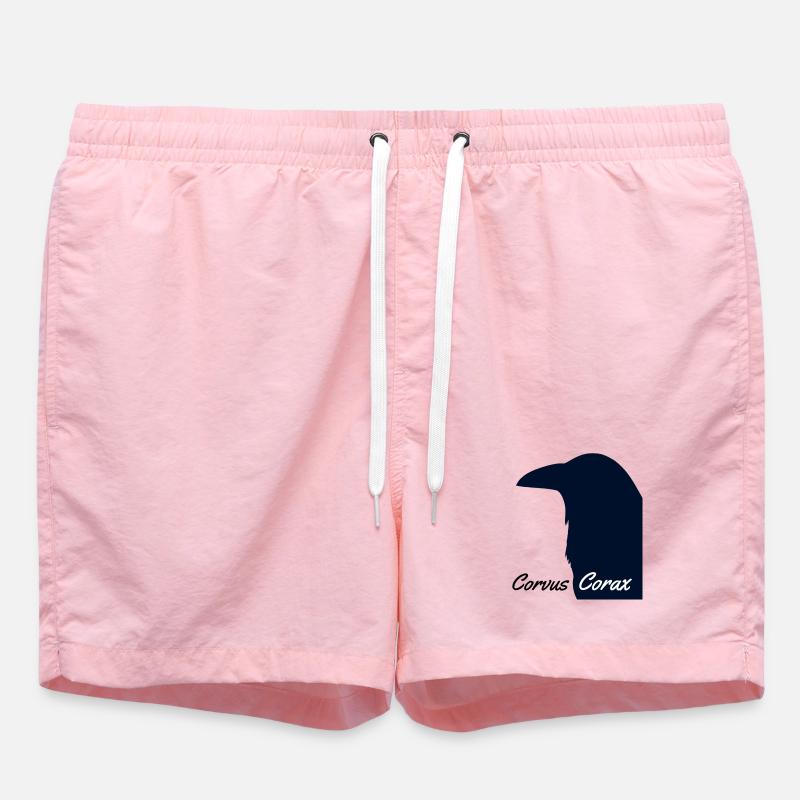 Corvus Corax - Short de bain - rose