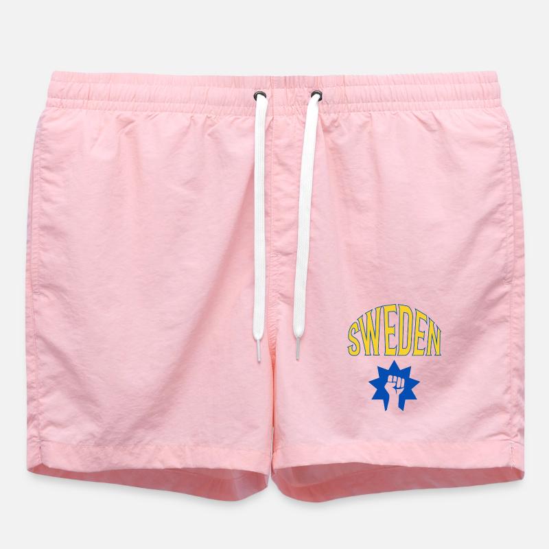 Suède - Short de bain - rose