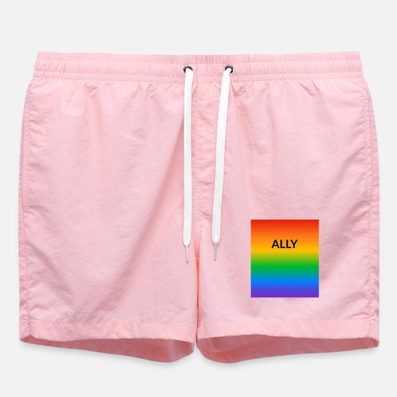 Stolzer Verbündeter - Badeshorts - Pink