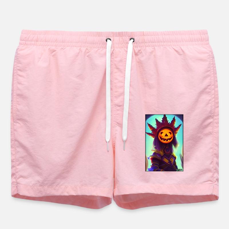 Joyeux Halloween Pumpkin King Monster - Short de bain - rose