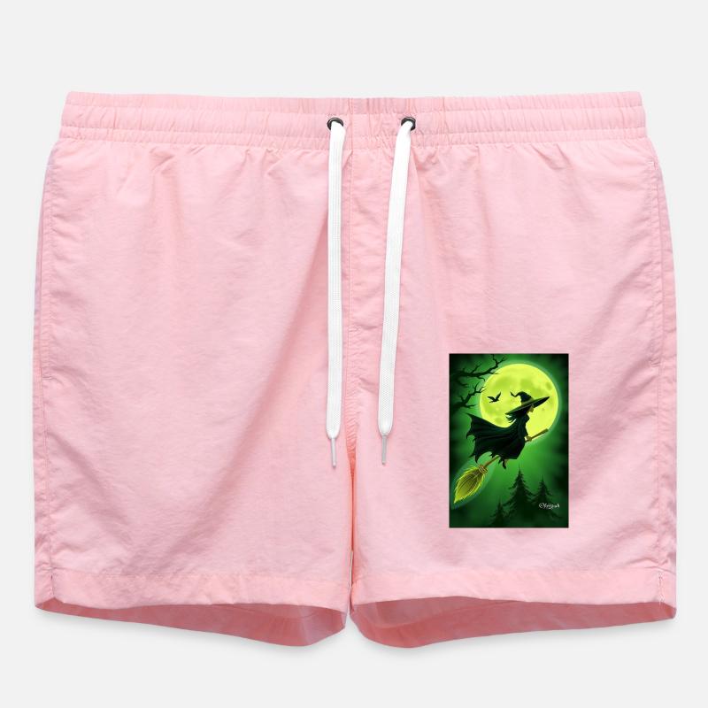 Ailes de sorcière - Short de bain - rose