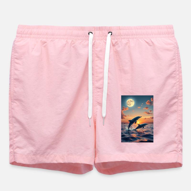 Wave magic - Swim Trunks - pink
