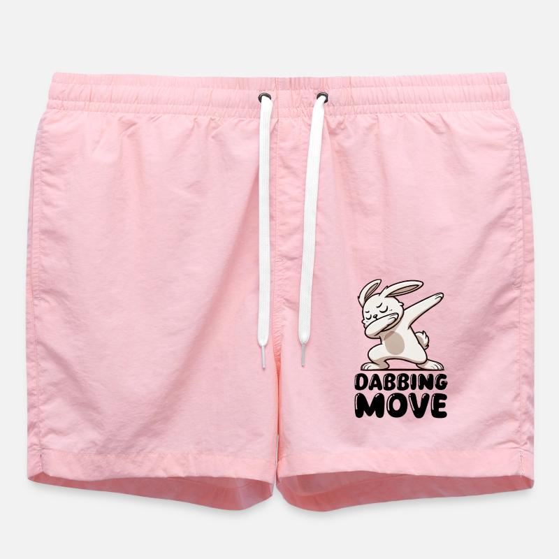 Lapin Lapin Dabbing - Short de bain - rose