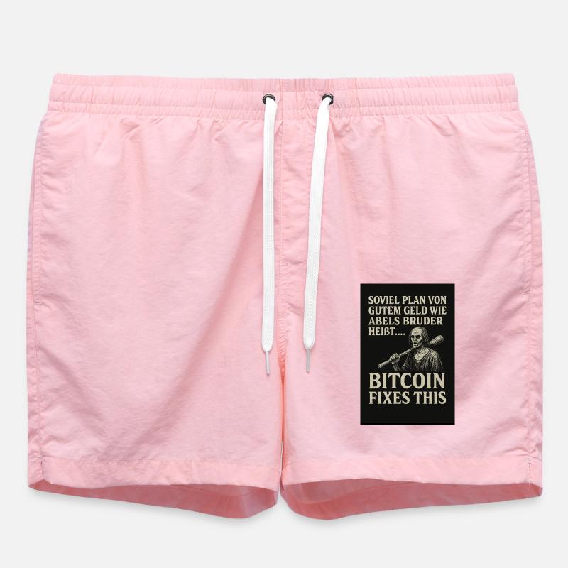 Bitcoin fixes this - Swim Trunks - pink