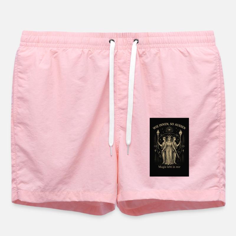 4D5A308B F03D 46F7 BE20 75B20CB61337 - Badeshorts - Pink