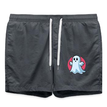 Spooky Cute Ghost - Swim Trunks -  - Front