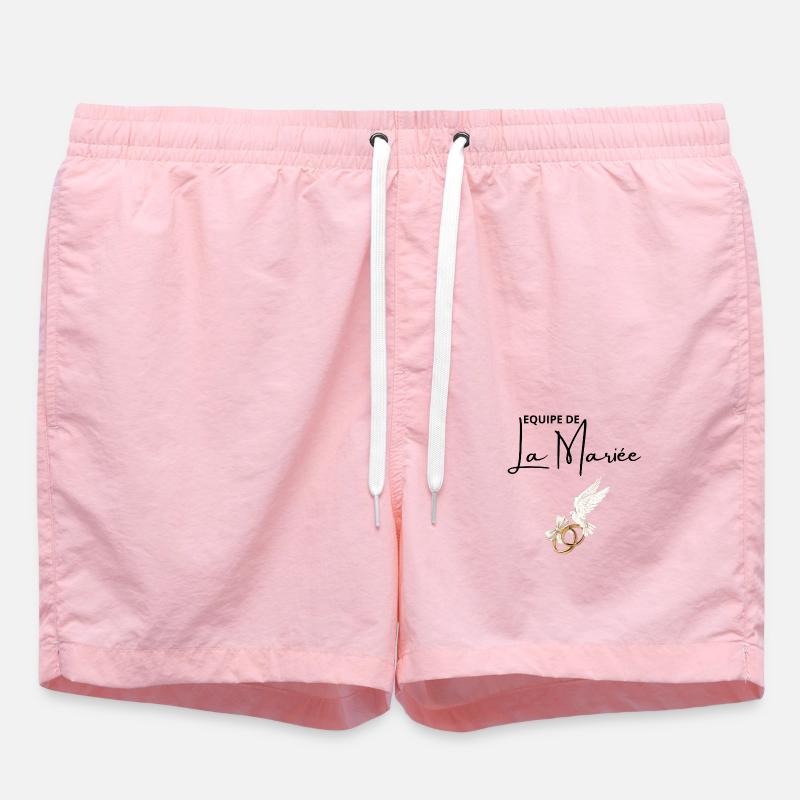 The Bride Team - Swim Trunks - pink
