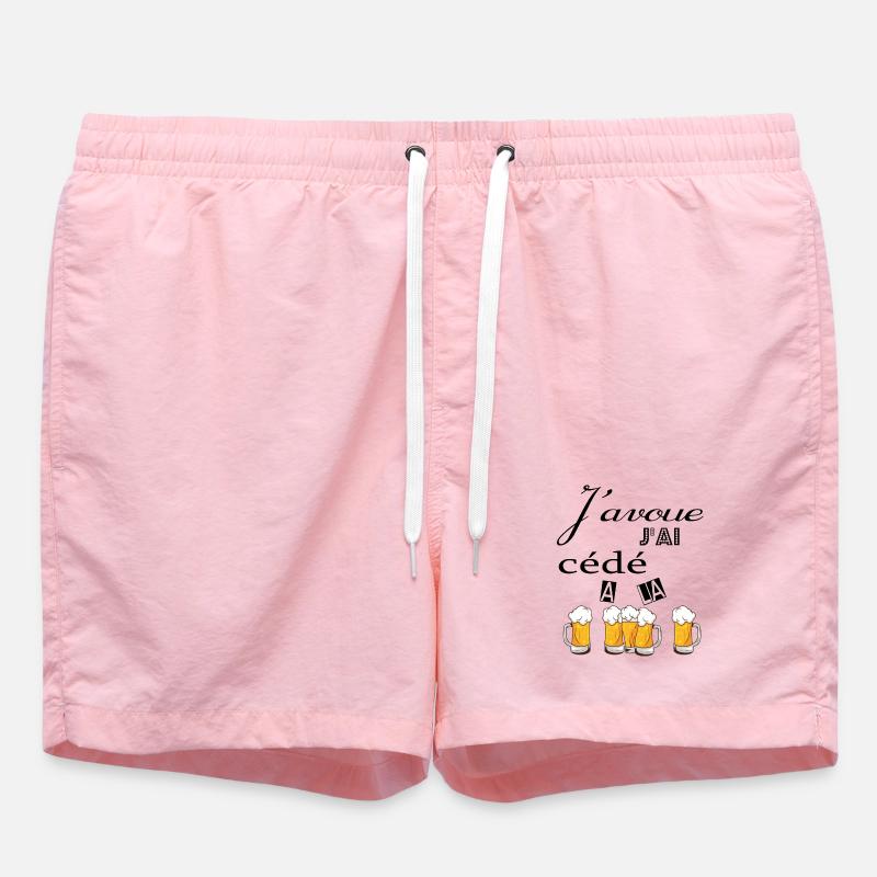 J''ai cédé à la pression - Short de bain - rose