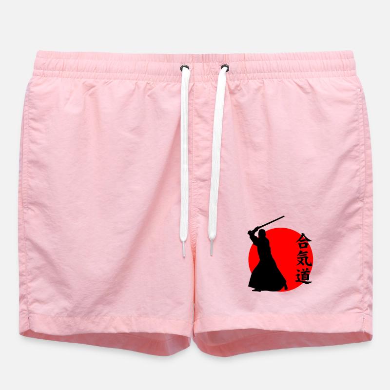 Aikido - Swim Trunks - pink