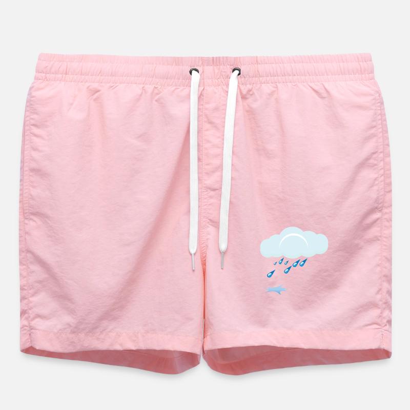 Pluie - Short de bain - rose