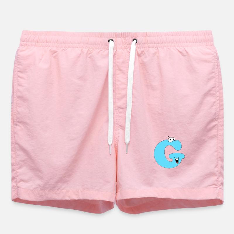 G - Short de bain - rose