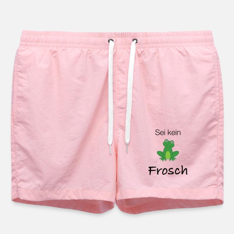 Sei kein Frosch - Badeshorts - Pink