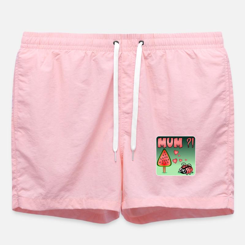 Watermelon BUG - Swim Trunks - pink