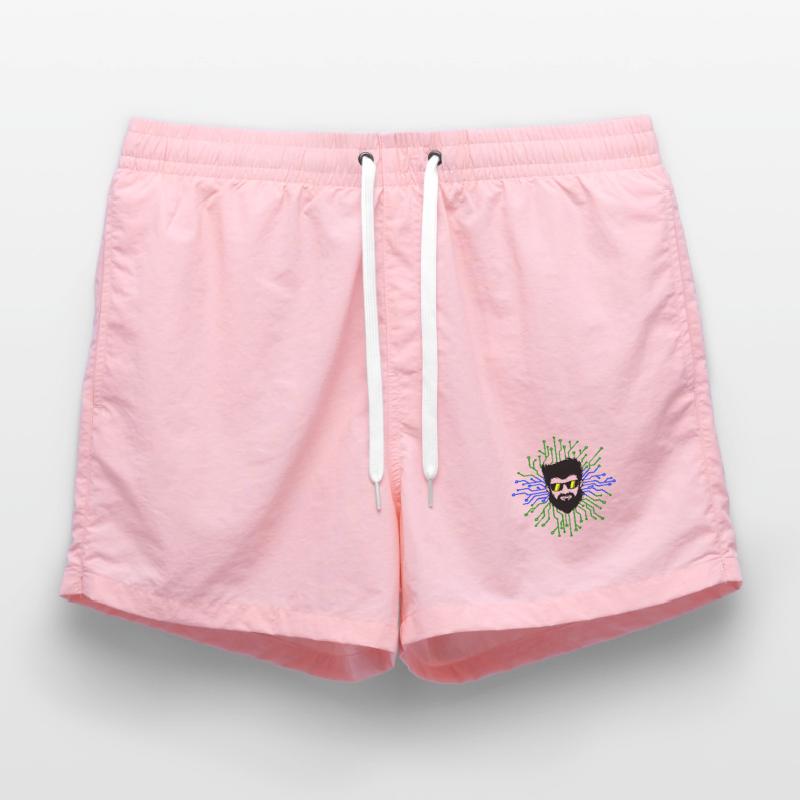 Nerd Developer Computer Code Informatik Debug Badeshorts