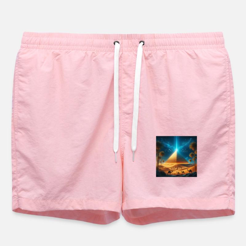 Pyramide 8 - Short de bain - rose