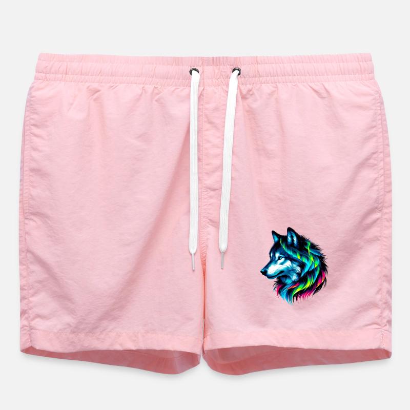 Wolf - Badeshorts - Pink