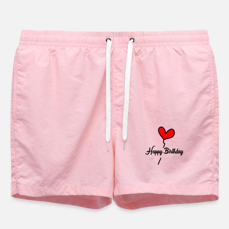 Amour Éclectique Sketch - Short de bain - rose