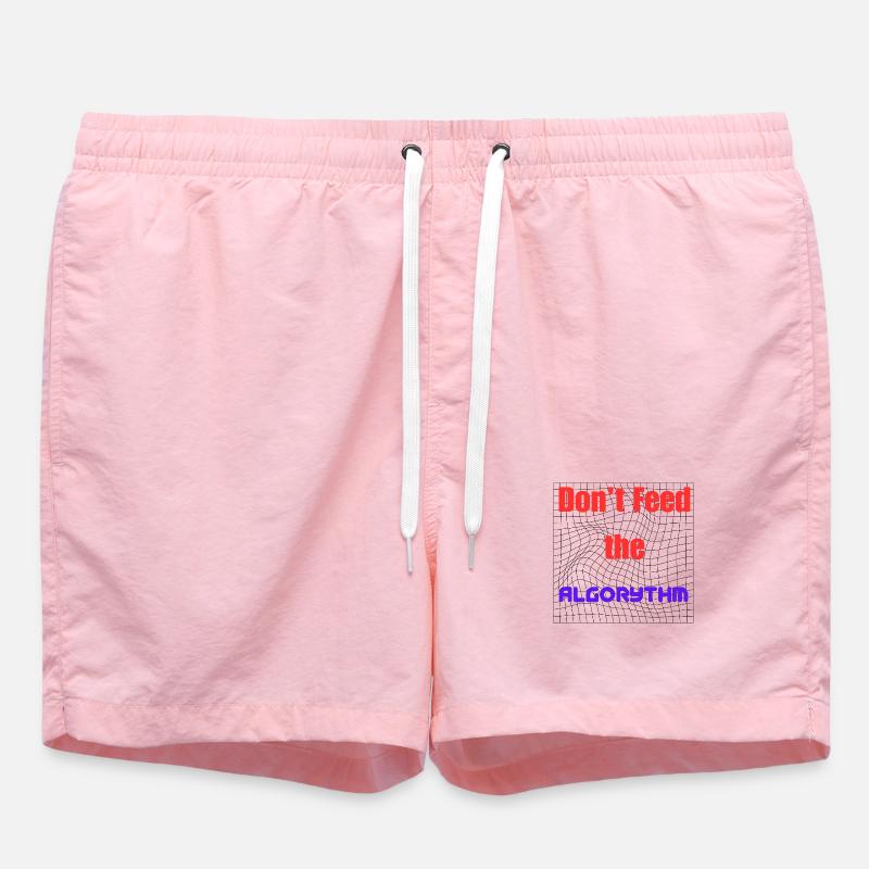 Motivation to Beat Algorithms - Swim Trunks - pink