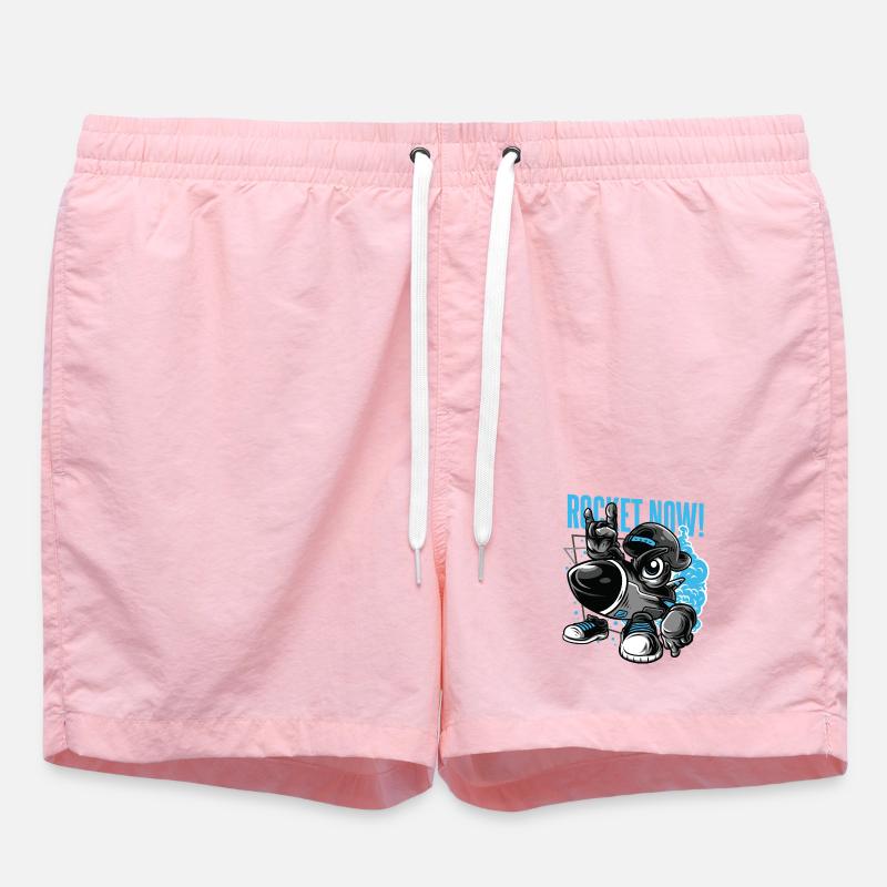 ROCKET NOW - Short de bain - rose