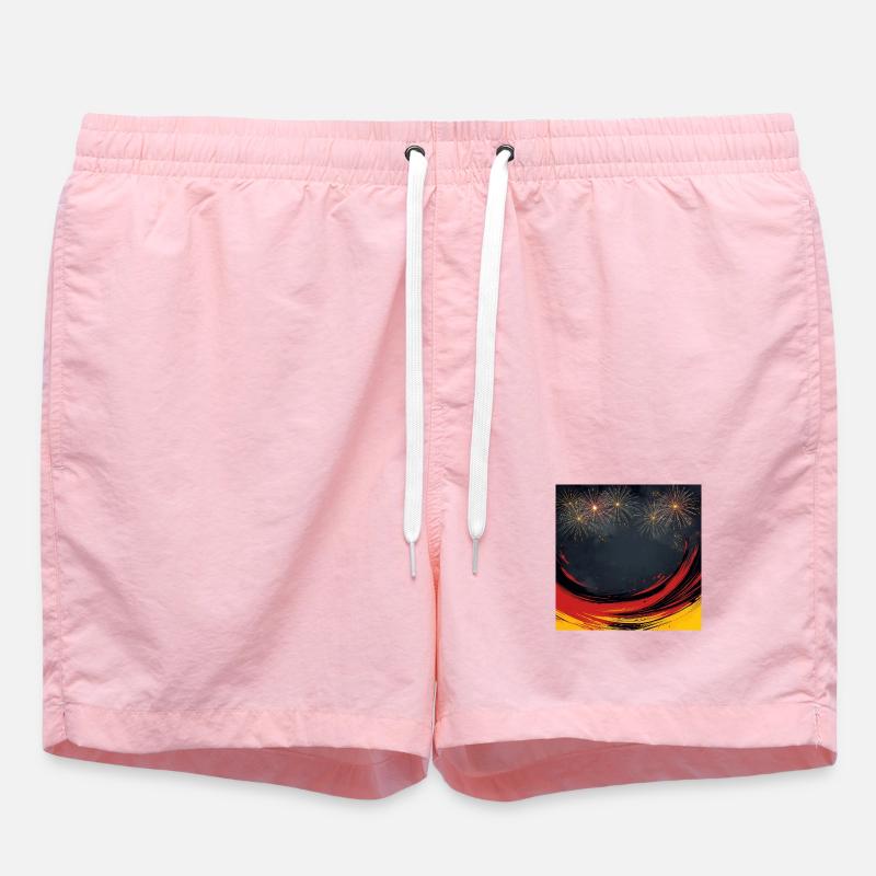 Unity Day Celebration - Swim Trunks - pink