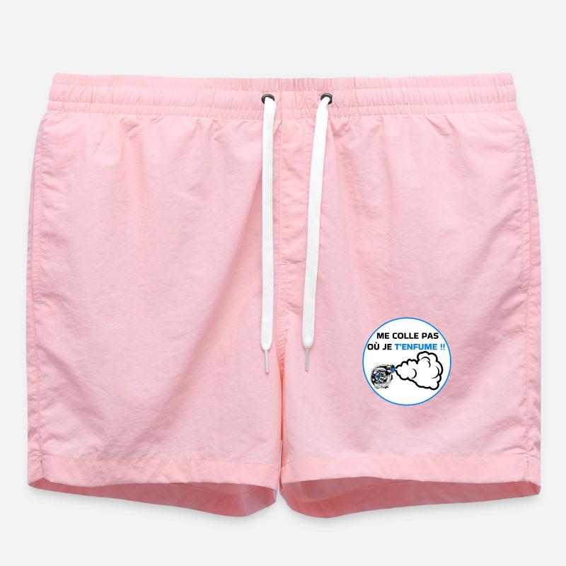  Bagnole - Short de bain - rose