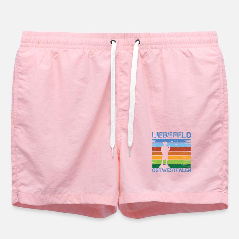 Liebefeld ❤ Leineweber - Short de bain - rose