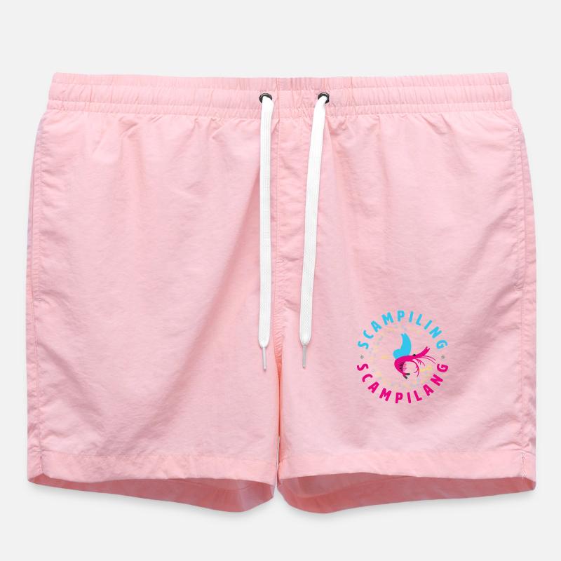 scampiling - Short de bain - rose