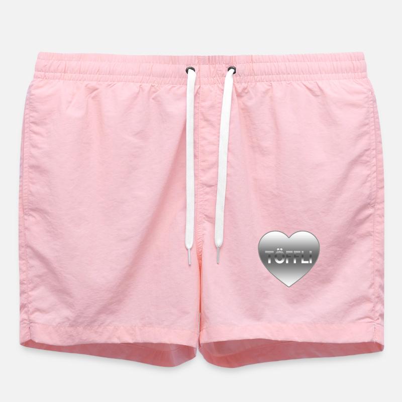 mobylette - Short de bain - rose