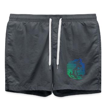 Snowboard Vibes für Snowboard - Badeshorts -  - Vorne
