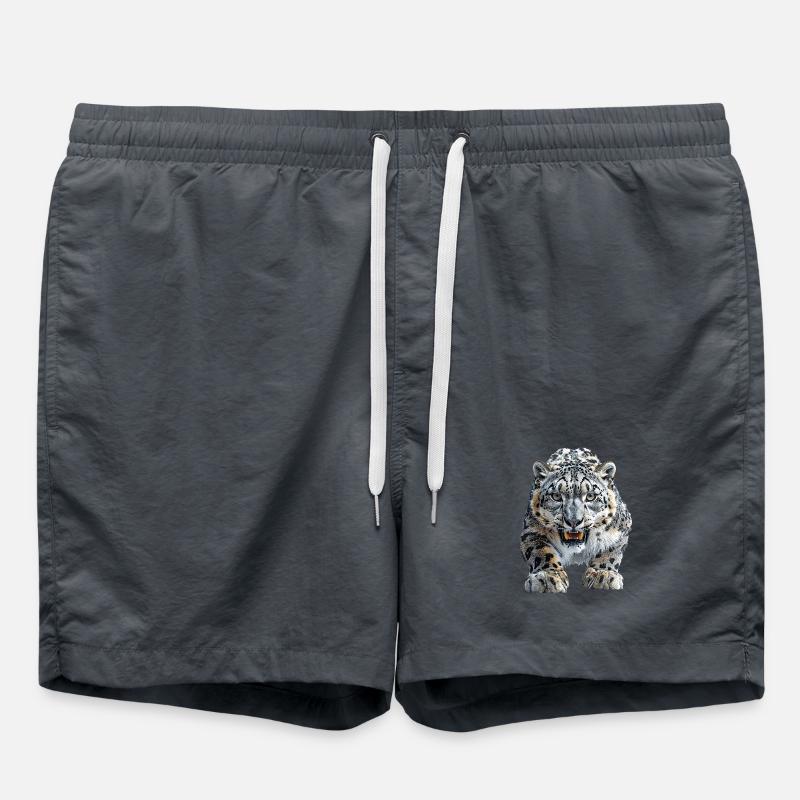 Snow leopard - Swim Trunks - undefined