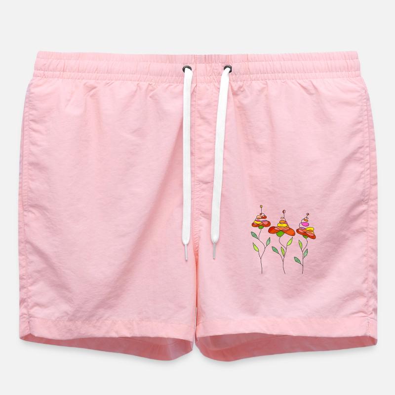 Fleur - Short de bain - rose