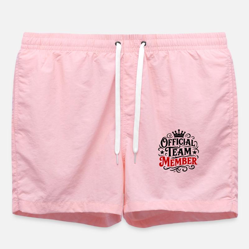 Membre de l’équipe Officiel - Short de bain - rose