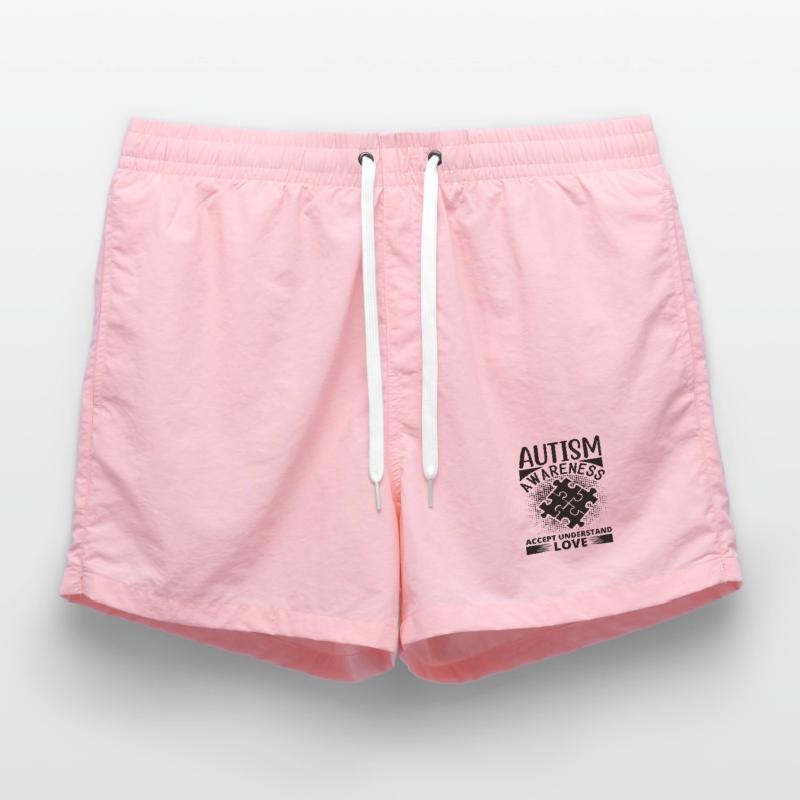 Vibrant pattern on elegant fabric Swim Trunks
